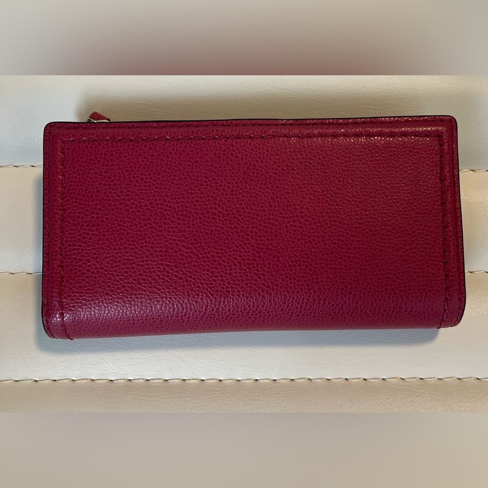 Kate Spade Raspberry Leather Wallet - Excellent Condition - Picture 2 of 5